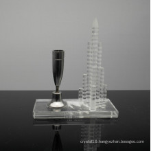 Crystal Burj-Al-Arab Building Model for Crystal Souvenir